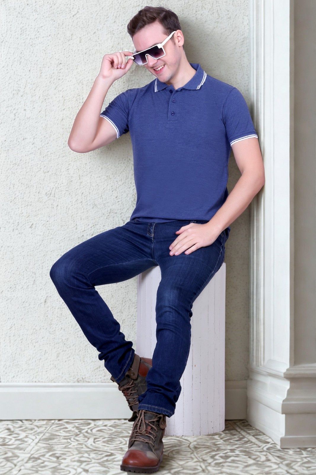 Tipline Half Sleeve Polo T-Shirt