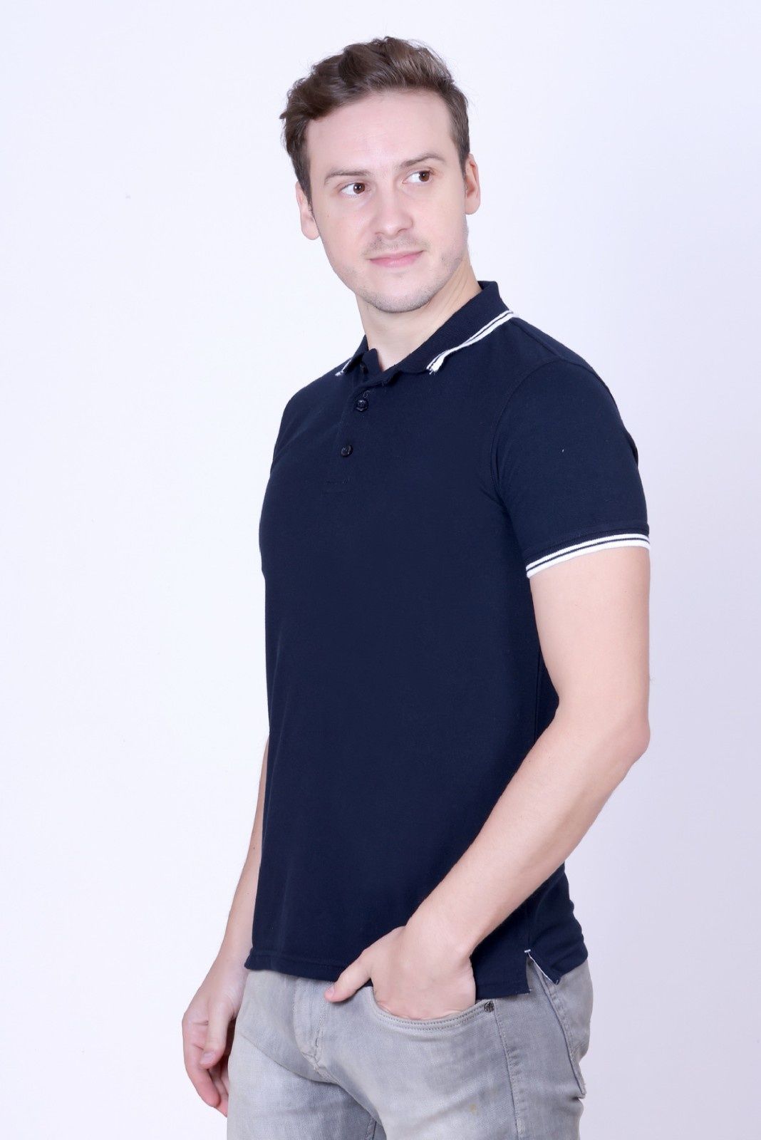Tipline Half Sleeve Polo T-Shirt