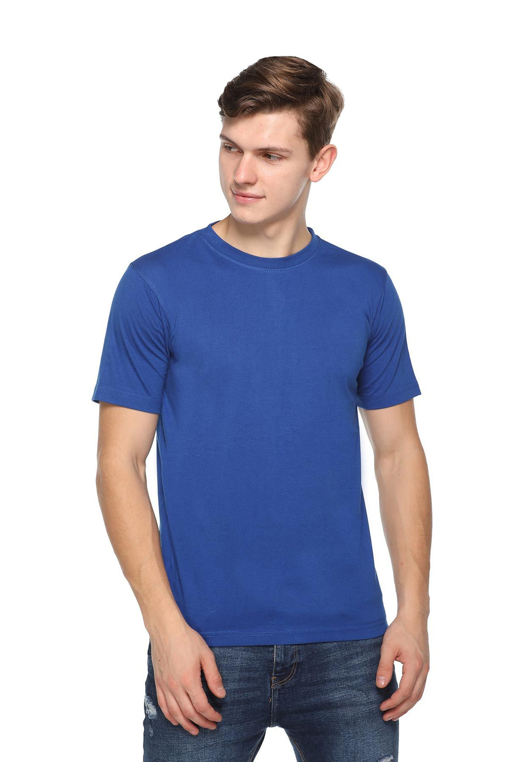 Skinta Half Sleeve Bio-Wash Crew Neck T-Shirt