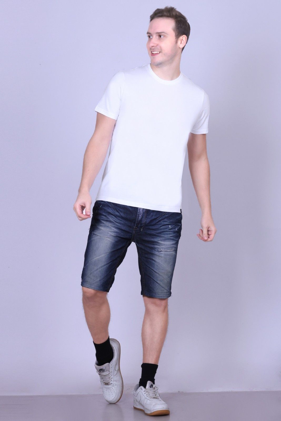 Winbarg Half Sleeve Crew Neck T-Shirts