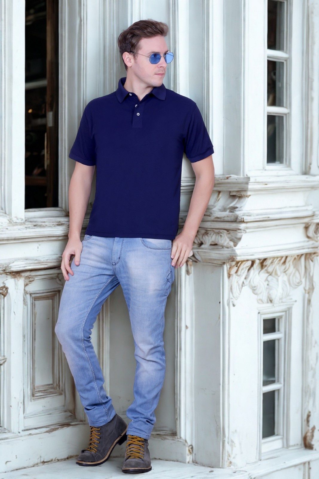 Winbarg Spanish Half Sleeve Polo T-Shirts