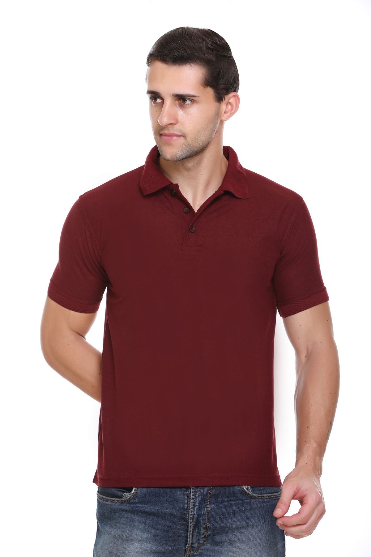 Promo-Tees Half Sleeve Polo T-Shirt
