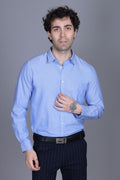 Indian Terrain Men's Classic Oxford Full Sleeve Shirt
