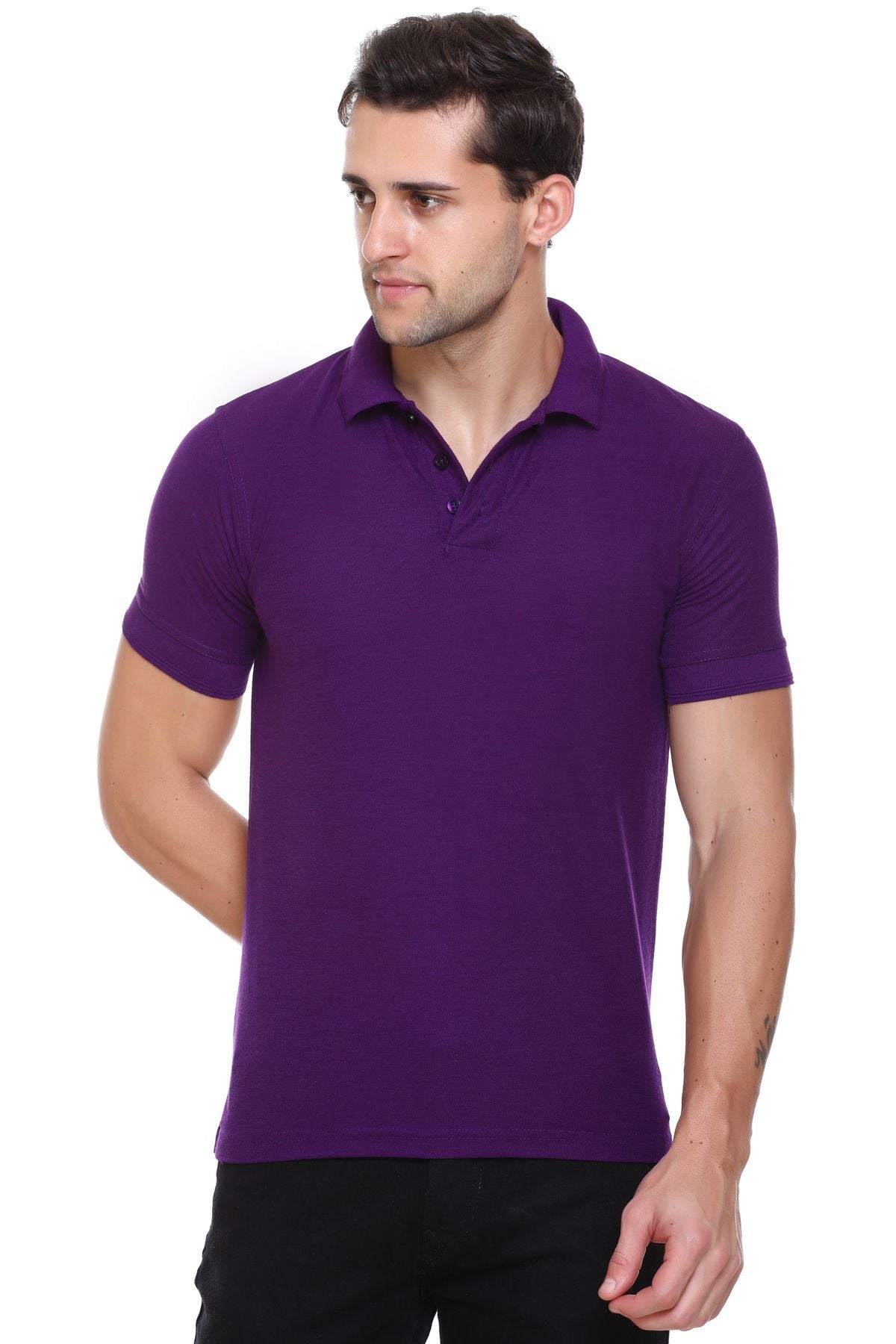 Promo-Tees Half Sleeve Polo T-Shirt