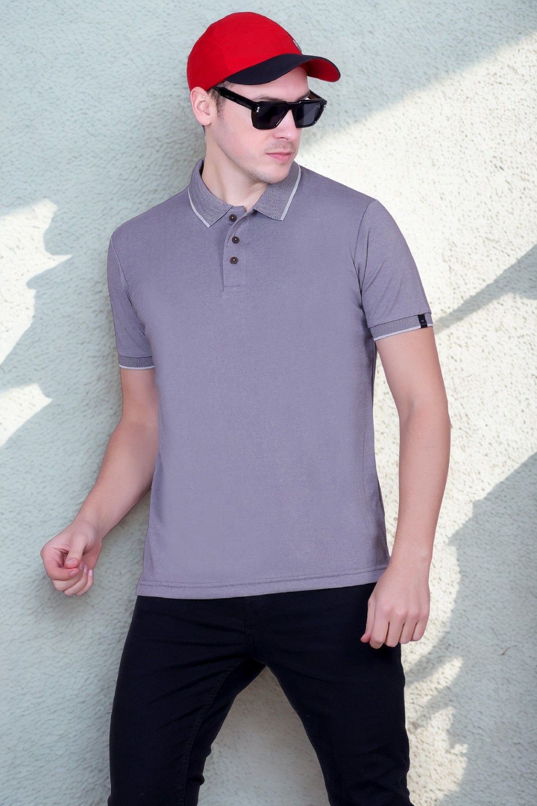 Winbarg Bird Eye Half Sleeve Polo T-Shirts
