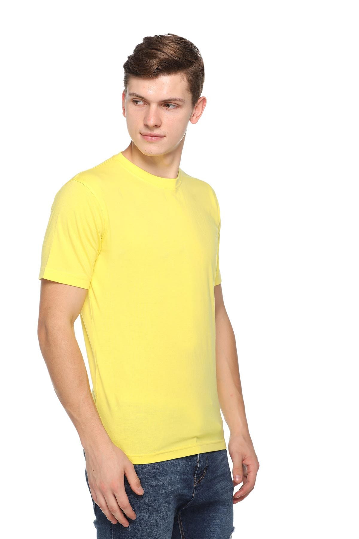 Skinta Half Sleeve Bio-Wash Crew Neck T-Shirt