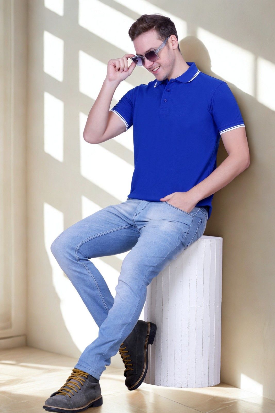 Tipline Half Sleeve Polo T-Shirt