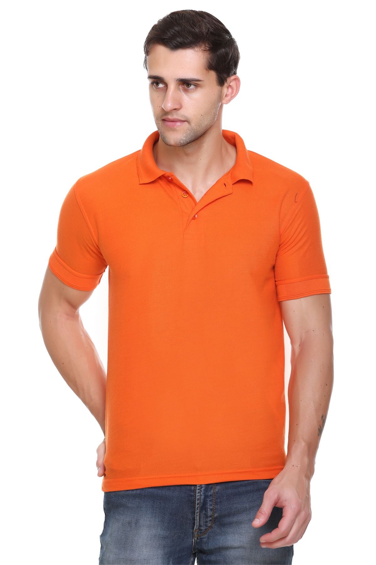 Promo-Tees Half Sleeve Polo T-Shirt