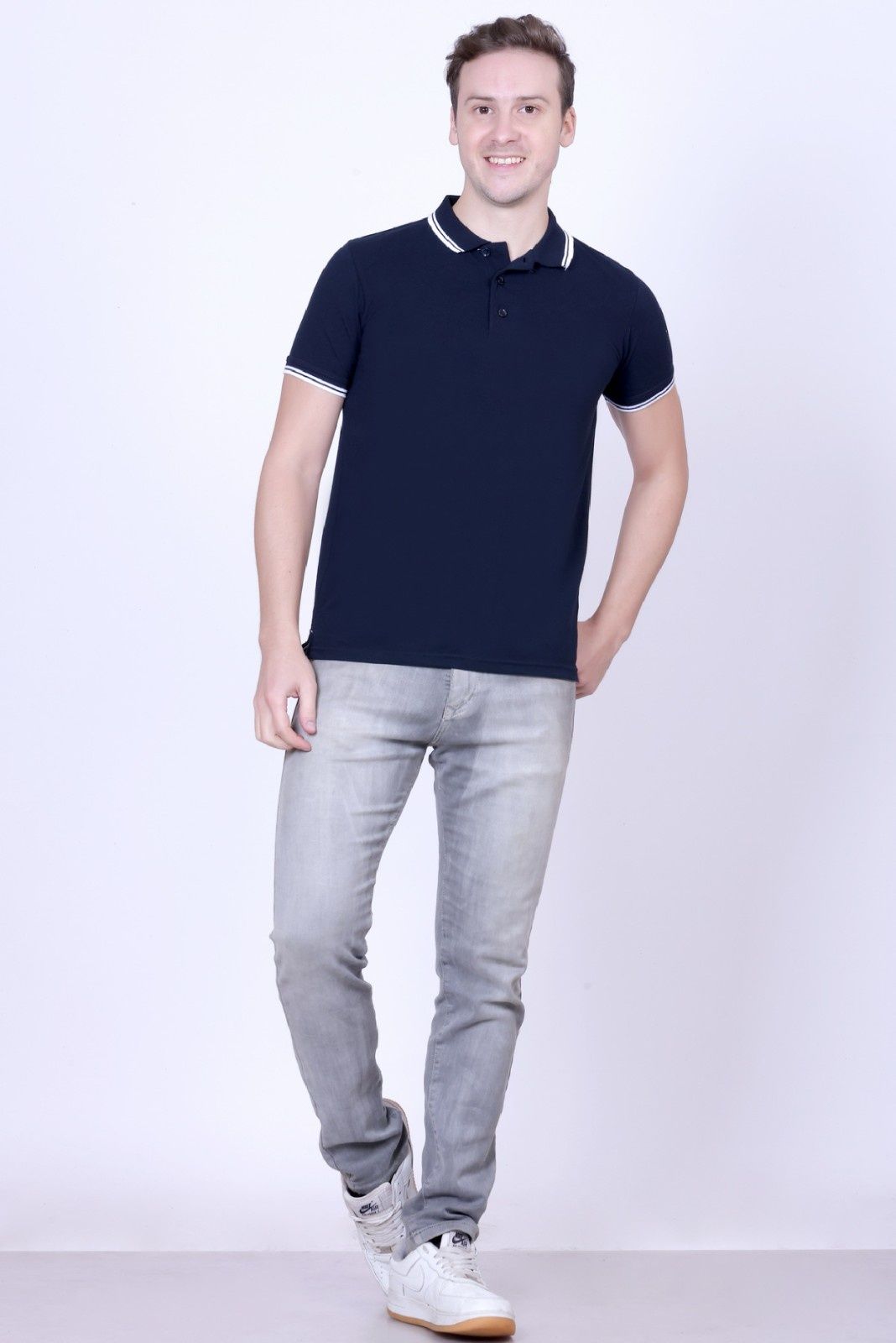Tipline Half Sleeve Polo T-Shirt
