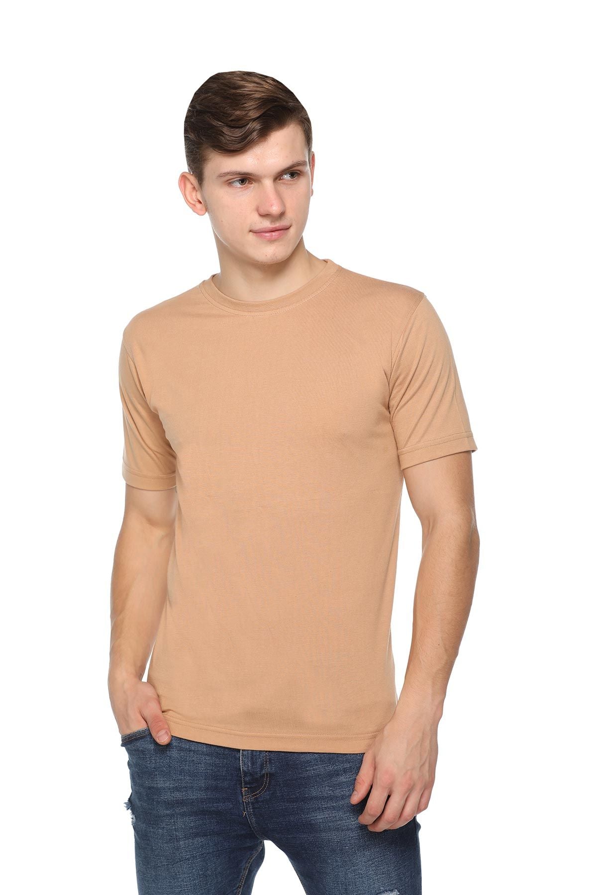 Skinta Half Sleeve Bio-Wash Crew Neck T-Shirt