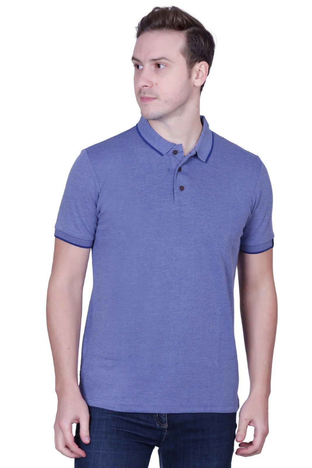 Winbarg Bird Eye Half Sleeve Polo T-Shirts