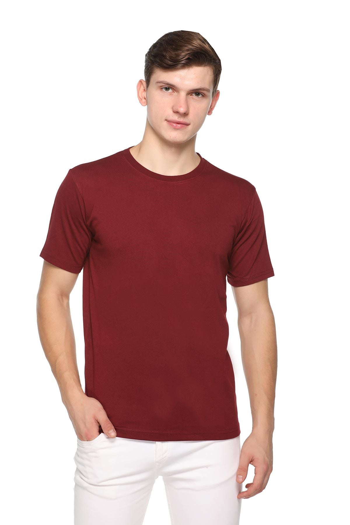 Skinta Half Sleeve Bio-Wash Crew Neck T-Shirt