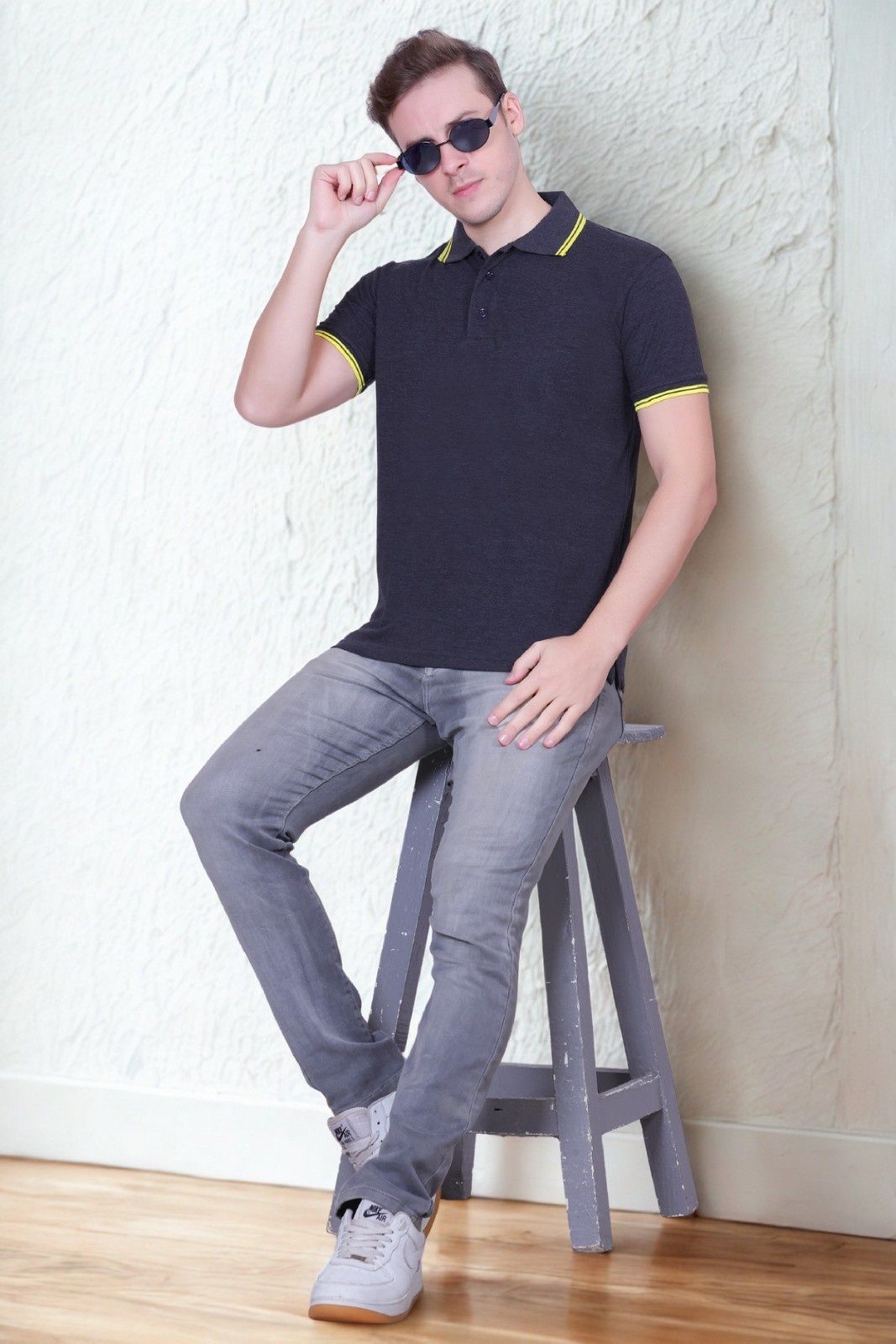Tipline Half Sleeve Polo T-Shirt