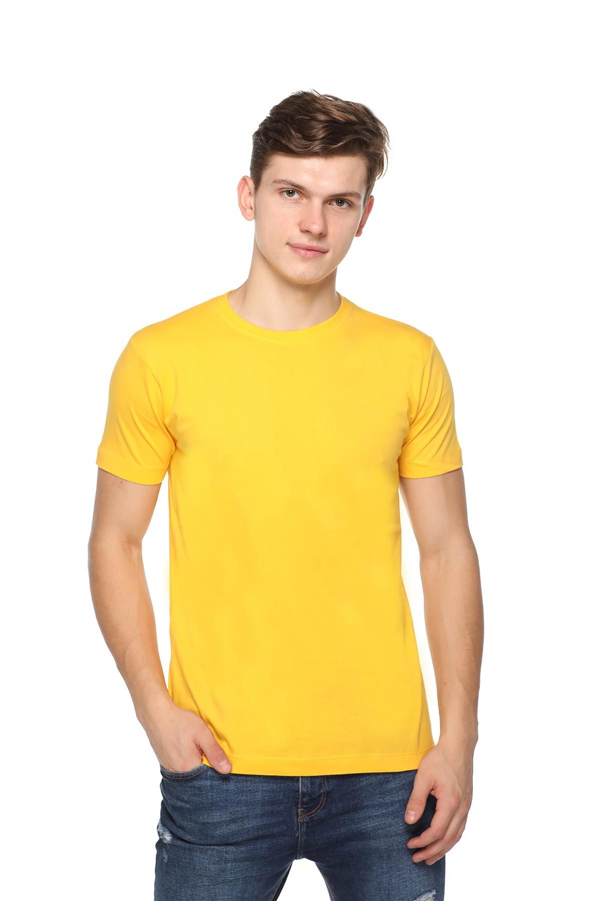 Skinta Half Sleeve Bio-Wash Crew Neck T-Shirt