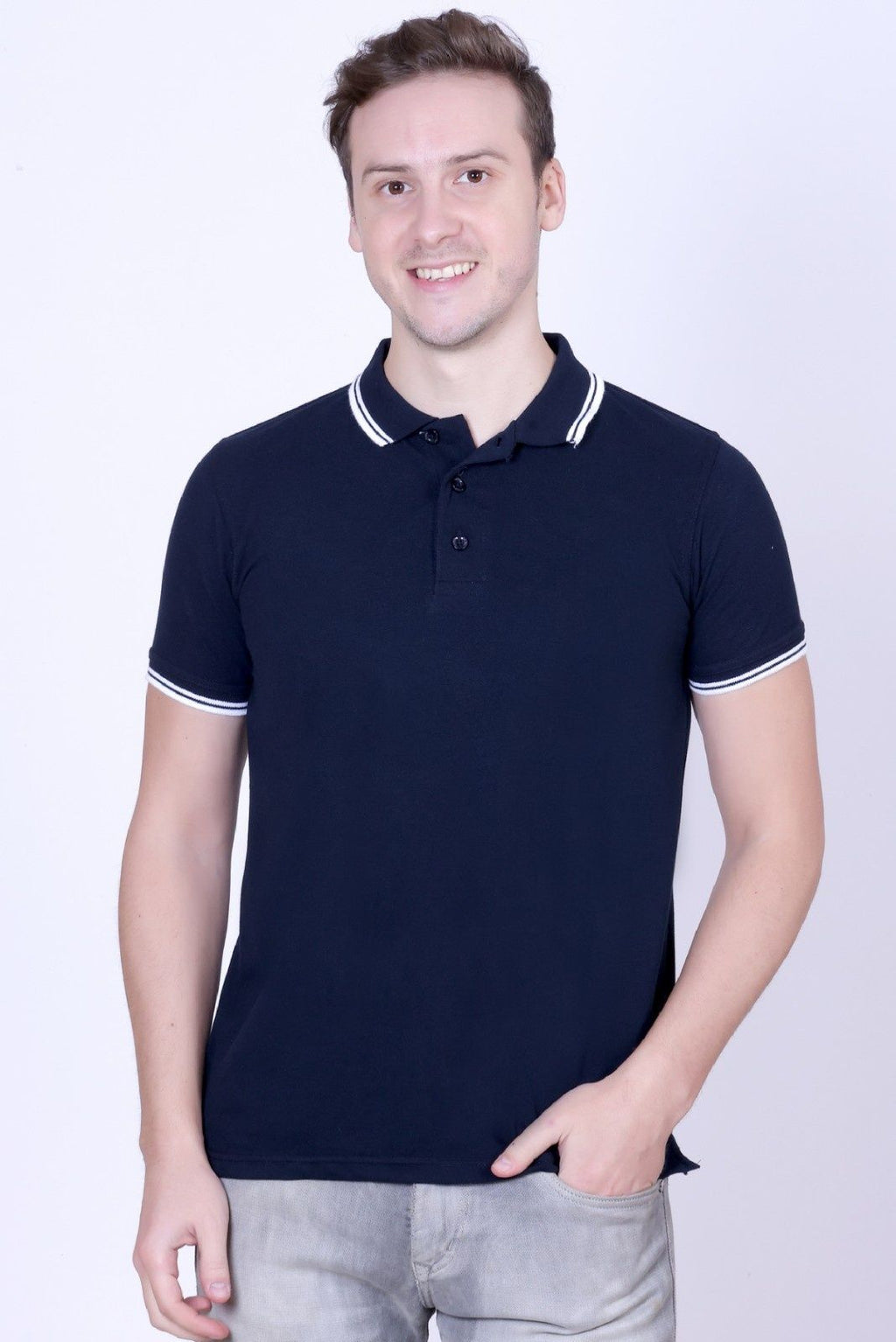 Tipline Half Sleeve Polo T-Shirt