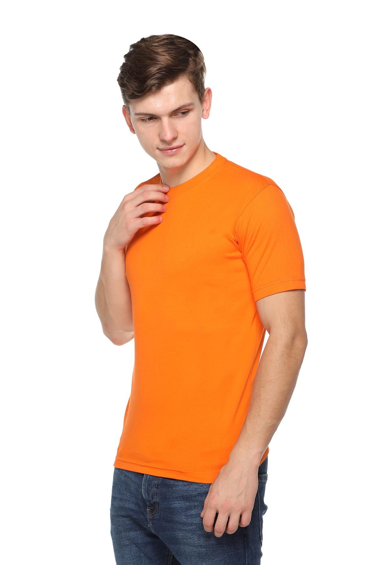 Skinta Half Sleeve Bio-Wash Crew Neck T-Shirt