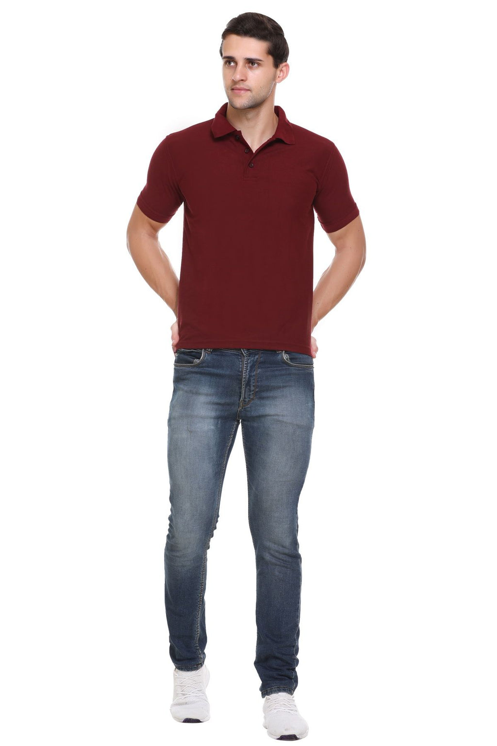 Promo-Tees Half Sleeve Polo T-Shirt