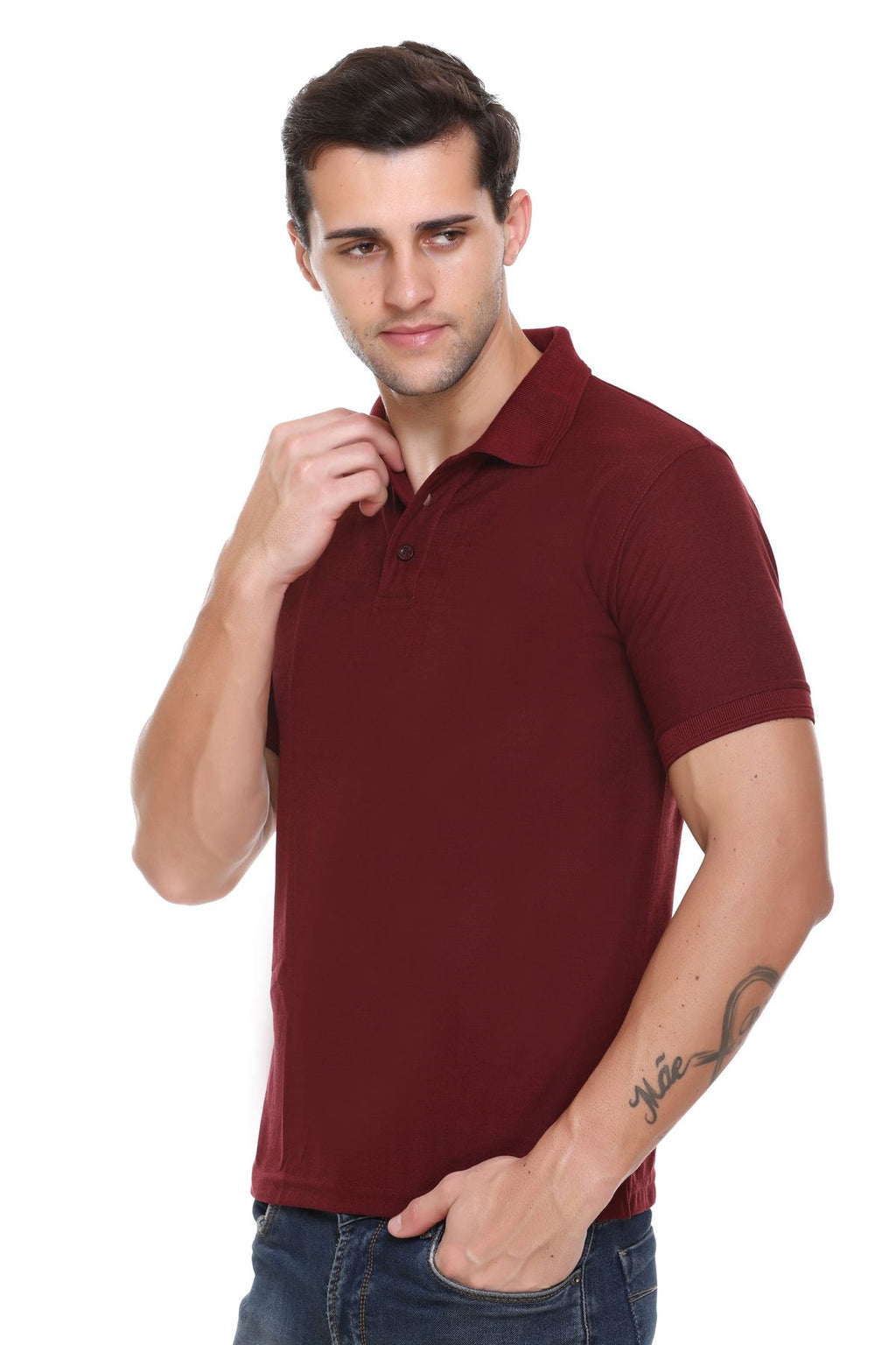 Promo-Tees Half Sleeve Polo T-Shirt