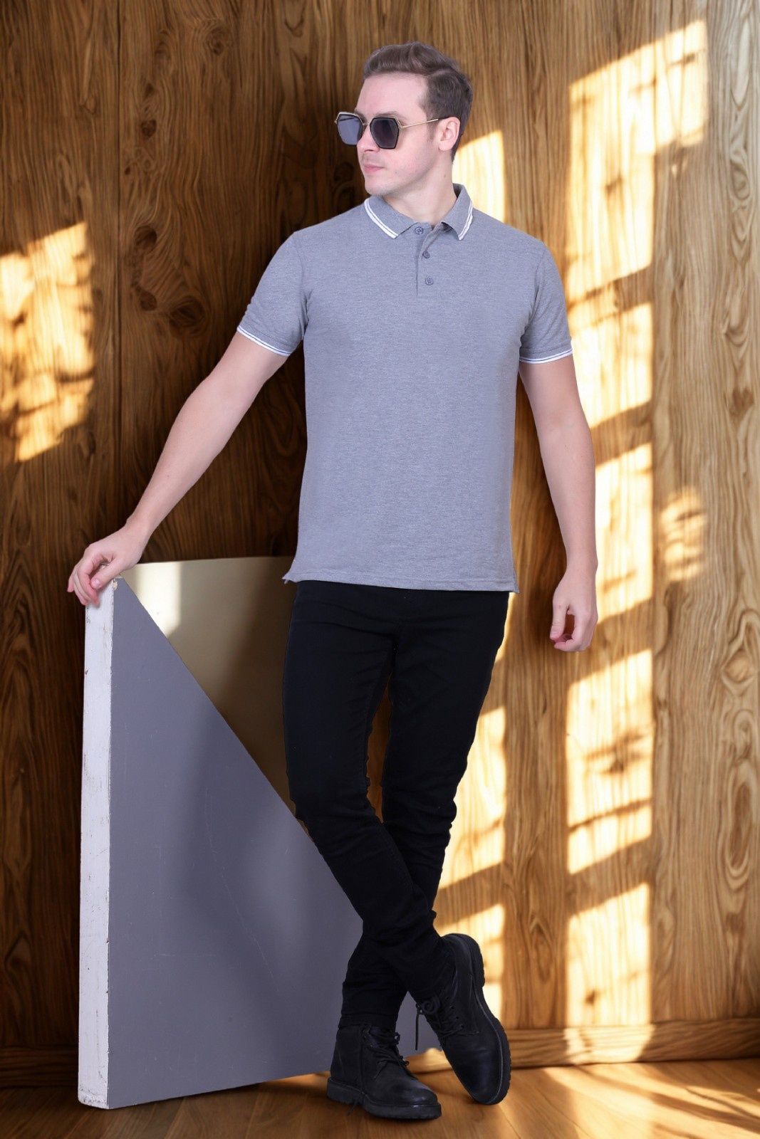 Tipline Half Sleeve Polo T-Shirt