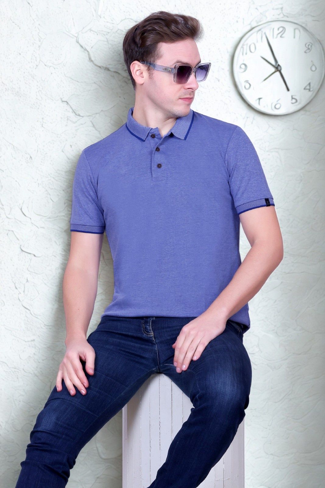 Winbarg Bird Eye Half Sleeve Polo T-Shirts