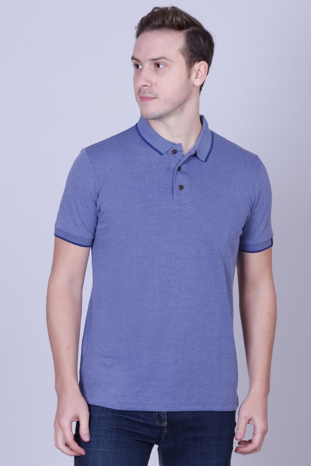 Winbarg Bird Eye Half Sleeve Polo T-Shirts