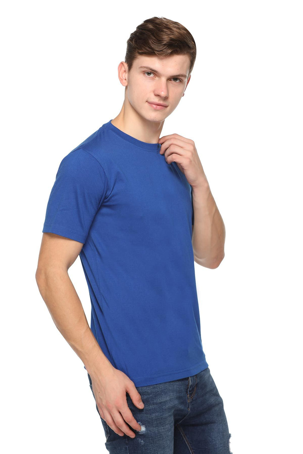 Skinta Half Sleeve Bio-Wash Crew Neck T-Shirt