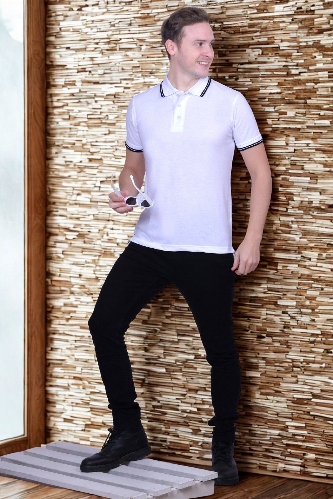 Tipline Half Sleeve Polo T-Shirt