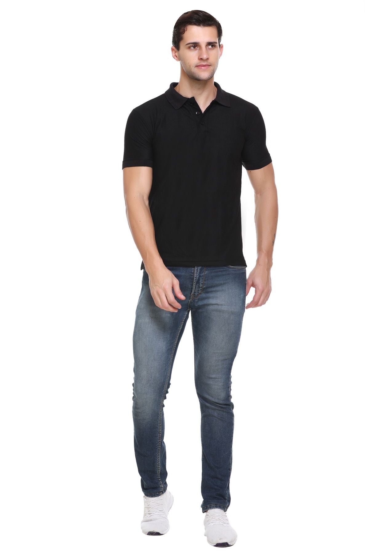 Promo-Tees Half Sleeve Polo T-Shirt