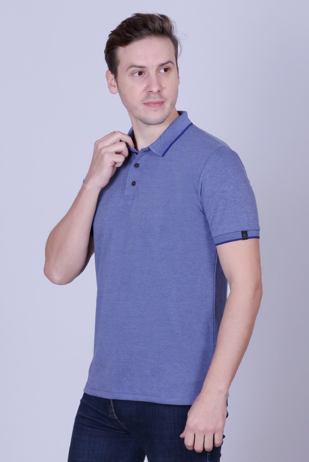 Winbarg Bird Eye Half Sleeve Polo T-Shirts