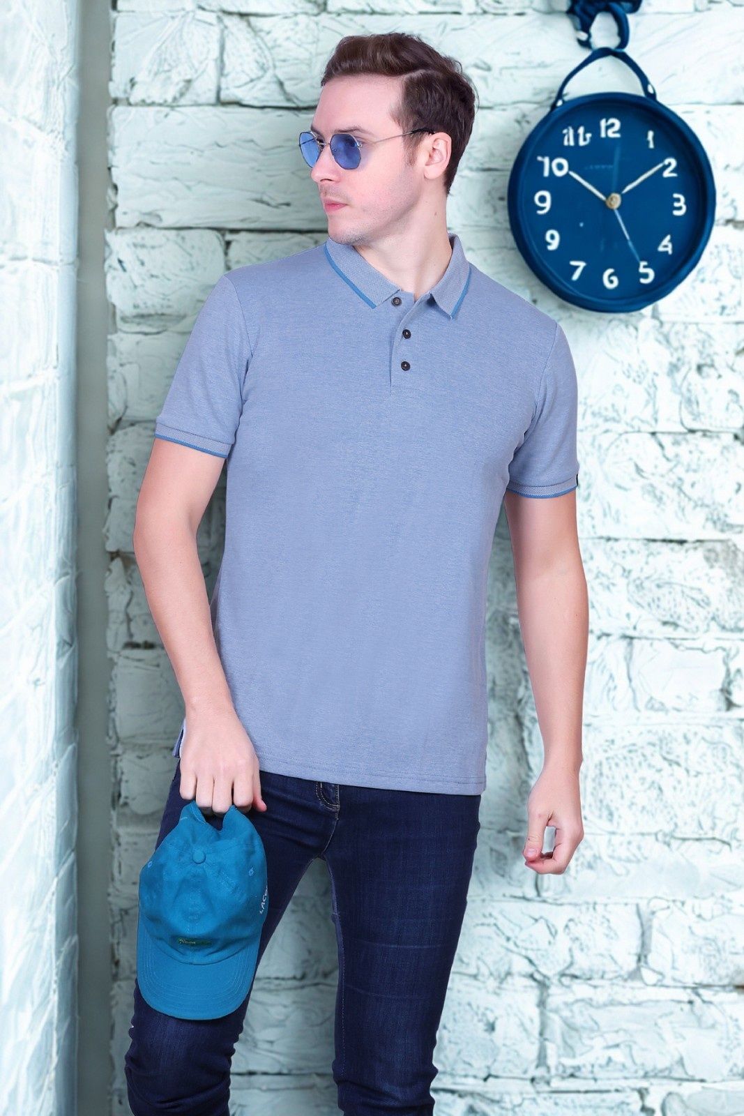 Winbarg Bird Eye Half Sleeve Polo T-Shirts