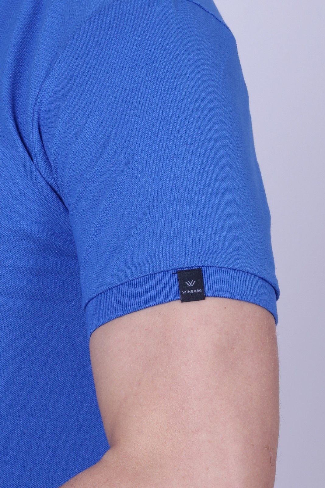 Winbarg Solid Stretch Half Sleeve Polo T-Shirts